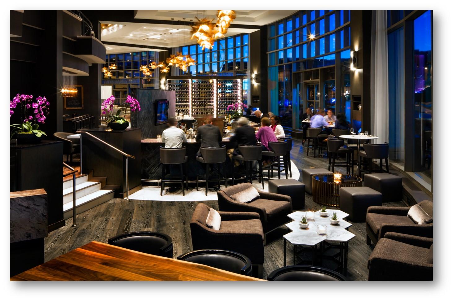 แฟร์มอนต์ วอเตอร์ฟรอนต์ Hotel แวนคูเวอร์ ภายนอก รูปภาพ The interior of the restaurant