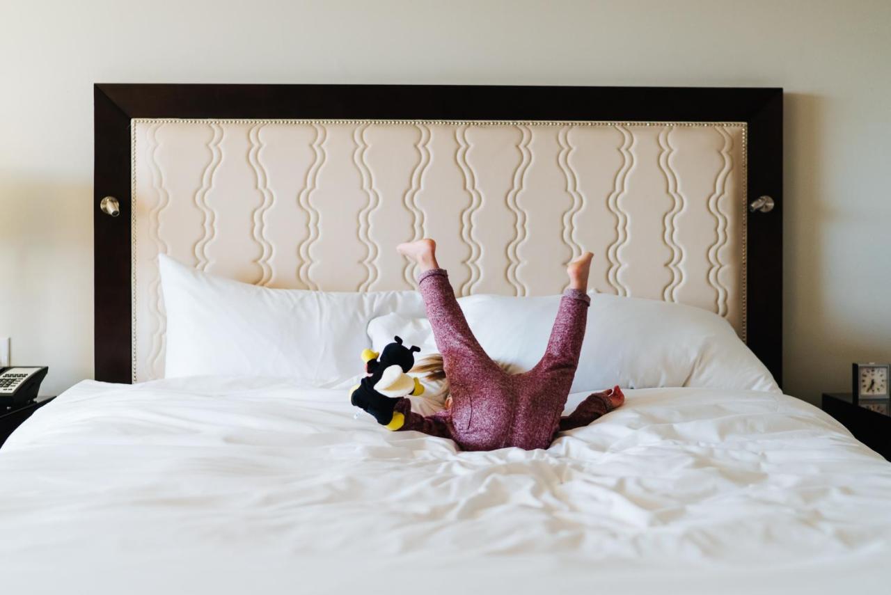 แฟร์มอนต์ วอเตอร์ฟรอนต์ Hotel แวนคูเวอร์ ภายนอก รูปภาพ A child playing with a plush toy