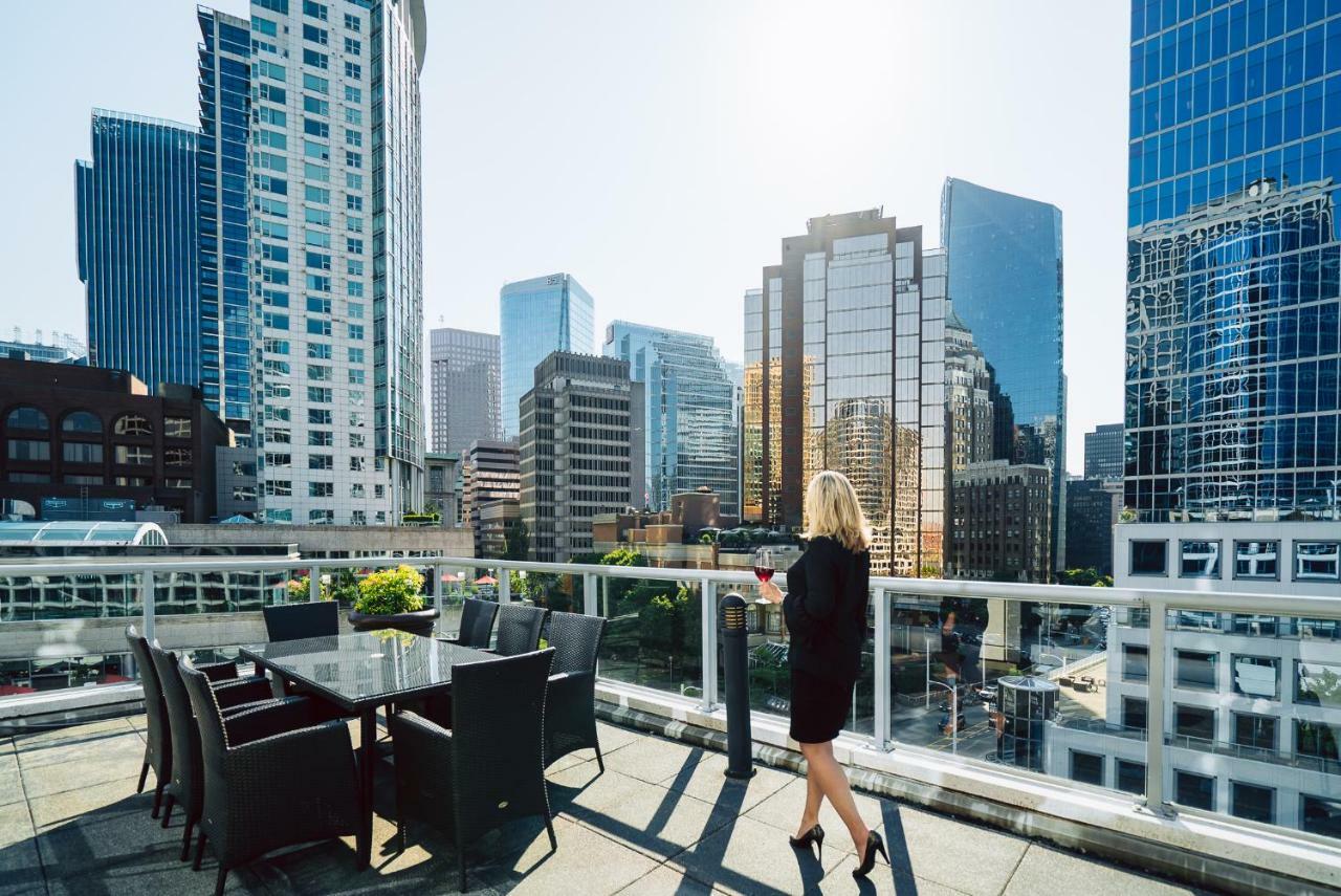 แฟร์มอนต์ วอเตอร์ฟรอนต์ Hotel แวนคูเวอร์ ภายนอก รูปภาพ View from the rooftop